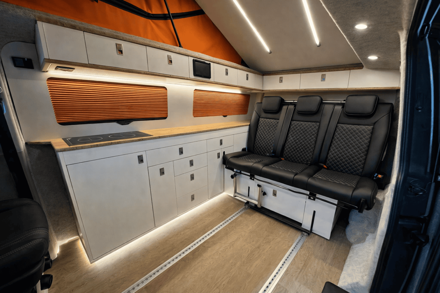 Newman Works camper van interior